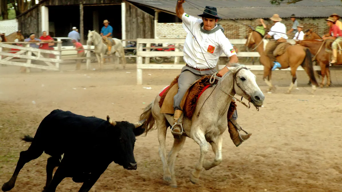 Rodeio em São Lourenço do Sul, Brasil